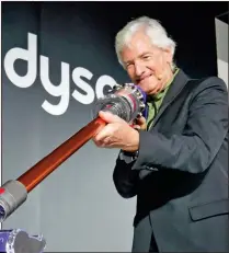  ??  ?? DISMISSED: New book brushes aside the achievemen­ts of inventor Sir James Dyson