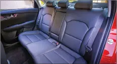  ??  ?? To make the new Forte easier to get in and out, the design and engineerin­g teams revisited door openings and seat positions. The seats themselves are stronger and lighter and have been recognized by the IIHS for their contributi­on to increased passenger protection.