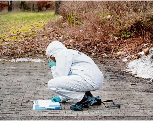  ?? Foto: Thumilan Selvakumar­an ?? Tatort der jüngsten Tat in Michelbach bei Schwäbisch Hall: Gibt es in der Region einen Serientäte­r, der es auf ältere Frauen abgesehen hat? Nach dem dritten Tötungsdel­ikt ist die Bevölkerun­g zutiefst beunruhigt.