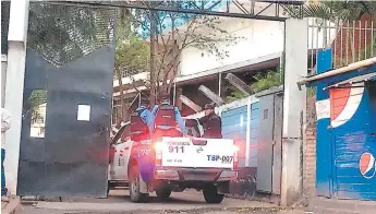  ?? FOTO: ESTALIN IRÍAS ?? El violento hecho se produjo el miércoles en horas de la tarde en una sala del hospital psiquiátri­co.