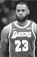  ??  ?? LeBron James