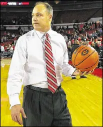  ?? CURTIS COMPTON / CCOMPTON@AJC.COM ?? Coach Mark Fox expects Georgia to “stay off the roller coaster” in its opening SEC Tournament game.