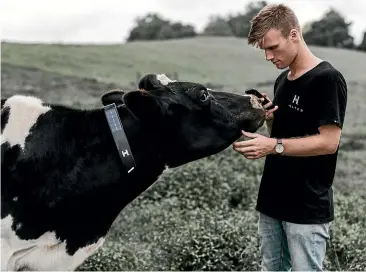  ??  ?? Halter chief executive Craig Piggott said the technology could change the face of dairy farming.