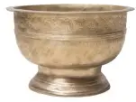  ??  ?? Brass Bowl; Rp880,000