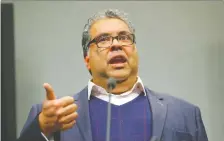  ?? DARREN MAKOWICHUK ?? Mayor Naheed Nenshi is worried that “non-local issues” will influence media coverage and voter turnout.