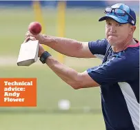  ??  ?? Technical advice: Andy Flower