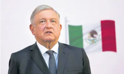  ?? AP ?? President of Mexico, Andrés Manuel López Obrador.