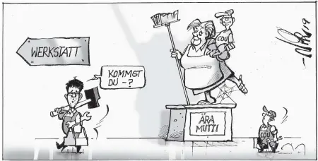  ?? RP-KARIKATUR: NIK EBERT ?? DIE ARBEIT RUFT