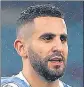  ?? GETTY IMAGES ?? Riyad Mahrez.