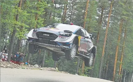  ?? FOTO: GETTY ?? Sébastien Ogier quiere aliarse con el asfalto alemán para poder recuperar el liderato del Mundial y tomar oxígeno en el campeonato