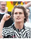  ??  ?? Außenseite­r: Alexander Zverev trägt Deutschlan­ds Hoffnungen