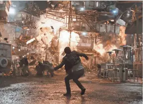  ?? WARNER BROS. PICTURES ?? Tye Sheridan escapes from problems of the real world in “Ready Player One,” the latest from director Steven Spielberg.