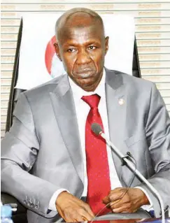  ??  ?? Acting EFCC Chairman, Ibrahim Magu