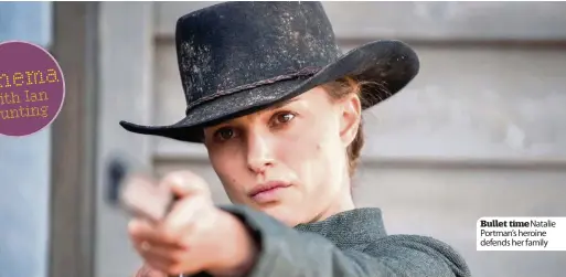  ??  ?? Bullet time Natalie Portman’s heroine defends her family