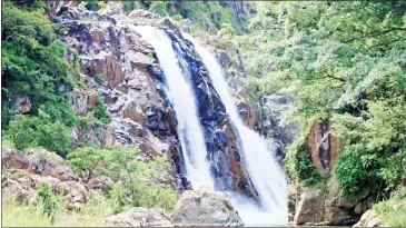  ?? (Courtesy pic) ?? This Incredible view awaits us on Saturday November 5, 2022 for the second series of the Green adventure. Mantenga falls is the largest waterfall by volume in Eswatini. Let’s preserve this national heritage from waste pollution.