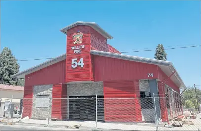  ?? PHOTOS BY JACLYN LUNA ?? Firehouse 54 is nearing completion and the grand opening is set for September 11.
