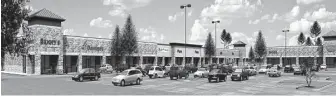  ?? CBRE ?? Rayford Harmony, a 31,500-square-foot shopping center in the Harmony master-planned community in Spring, has been sold to a Texas-based institutio­nal fund.