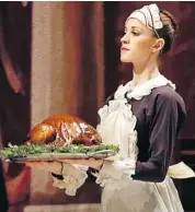  ?? JULIE OLIVER/OTTAWA CITIZEN ?? Today Jesse Petrie is one of two maids in The Nutcracker, which opened Wednesday at the National Arts Centre.