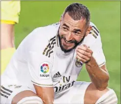  ??  ?? Benzema, durante el Madrid-Villarreal del pasado jueves.