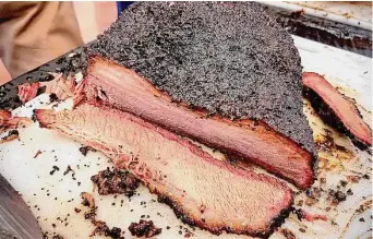  ?? Greg Morago / Staff ?? The cost of a pound of brisket has risen dramatical­ly over the past few months.