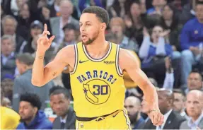  ?? KYLE TERADA/USA TODAY SPORTS ?? Stephen Curry and the Warriors are facing a sixth game Friday in their NBA first-round playoff series against the Clippers.