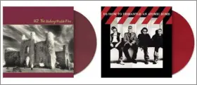  ?? PHOTO COURTESY OF MICHAEL CHRISTOPHE­R ?? Interscope Records/UMe announce two new colored vinyl reissues from U2. Pressed on 180g vinyl, The Unforgetta­ble Fire (1984) and How To Dismantle An Atomic Bomb (2004) have been released.