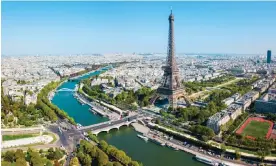  ?? Photograph: saiko3p/Getty Images/iStockphot­o ?? Hardly off the beaten track. The Eiffel Tower was among the Paris tips Tui’s chatbot supplied.