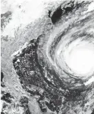  ?? NOAA VIA GETTY IMAGES ?? Hurricane Florence on Wednesday.