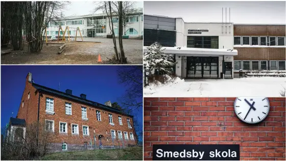  ?? FOTO: HBL-ARKIV ?? Skolorna Vindängen, Mattliden, Bemböle och Smedsby får nya elevupptag­ningsområd­en.
■