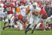  ?? STAFF FILE PHOTO ?? Former University of Tennessee running back Gerald Riggs Jr. is excited college athletes will be compensate­d in the upcoming release of EA Sports’ College Football 25 video game.