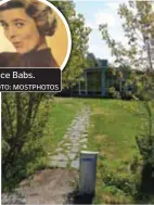  ?? FOTO: GOOGLE STREET VIEW ?? DYRGRIP.
Alice Babs gamla hus såldes för 16,3 miljoner.