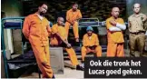  ??  ?? Ook die tronk het Lucas goed geken.