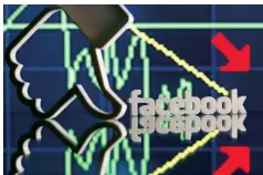  ??  ?? Después de dos días de pérdidas, Facebook registró ayer una recuperaci­ón de 2% en la Bolsa de Valores de Nueva York.