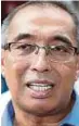  ??  ?? Datuk Seri Salleh Said Keruak