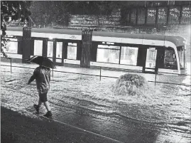  ?? SHLOMI AMIGA
THE CANADIAN PRESS ?? Toronto, like the vast majority of Canadian cities, doesn't monitor real-time data of sewage leaks into lakes, rivers or oceans. It's unknown how much raw sewage flowed through overflow pipes when the storm overwhelme­d the city's treatment facilities.