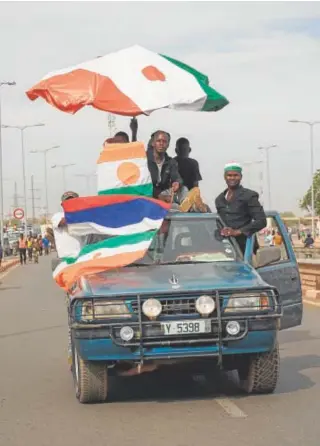  ?? // EFE ?? Protestas contra la Ecowas en Niamey (Níger)