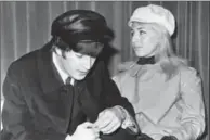  ?? GETTY IMAGES ?? John and Cynthia Lennon were married from 1962 to 1968.