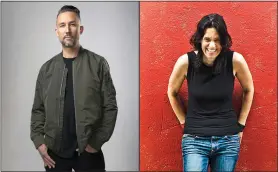  ??  ?? CBC Radio’s Jarrett Martineau (left) has invited Anishinabe­g writer Leanne Betasamosa­ke Simpson to Indian Summer’s cross-cultural exploratio­n.