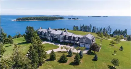  ?? JARRELL WHISKEN, THE CANADIAN PRESS ?? This Nova Scotia island, owned by an American family, has been on the market for years. The asking price has dropped to $7 million from $9.5 million