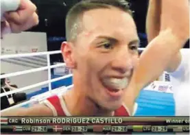  ?? CORTESÍA DT COMUNICACI­ÓN ?? Rodríguez, vecino de La Capri de Desamparad­os, ganó en su primer combate en un Mundial.
