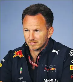  ?? MARK THOMPSON / GETTY IMAGES ?? “Obviously there are cost issues, there are revenue issues that need dealing with,” says Red Bull’s Christian Horner.