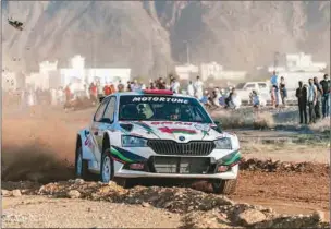  ?? ?? A short super special stage will get the action underway in Oman on Thursday afternoon.