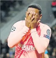  ?? FOTO: AP ?? Malcom llora tras marcar ante el Inter