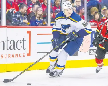  ?? PHOTO D’ARCHIVES ?? Colton Parayko aura plus de responsabi­lités avec le départ d’Alex Pietrangel­o.