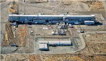  ?? PHOTO: REUTERS ?? The Purex (Plutonium Uranium Extraction Plant) separation­s facility at the Hanford Works is seen in an undated aerial photo. The building has been vacant for nearly 20 years but remains highly contaminat­ed, according to the Department of Energy.