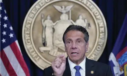  ?? Photograph: Mary Altaffer/AP ?? Andrew Cuomo in New York City in June. The investigat­ors interviewe­d 179 witnesses, 41 of whom testified under oath, and obtained ‘thousands’ of documents as evidence.