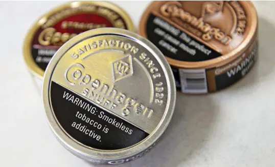  ?? IMAGES AND CHARTS FROM BLOOMBERG ?? Altria’s reportable segments are smokable products, smokeless products, including its brand of Copenhagen smokeless tobacco