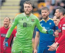  ?? ?? St Johnstone keeper Zander Clark.