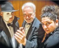  ?? SUBMITTED PHOTO ?? Darin MacBeth, left, and Sylvia Mutch will sing selections from “Phantom of the Opera”, under the direction of conductor Leo Marchildon, at the P.E.I. Pops concert on Sunday, Oct. 22, 3 p.m., at St. Paul’s Anglican Church on Prince Street in...