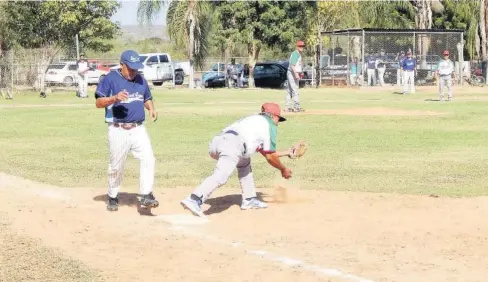  ?? FOTO: EL DEBATE ?? &gt; El circuito de beisbol Máster 50 años y Mayores completó su primera vuelta de seis jornadas.